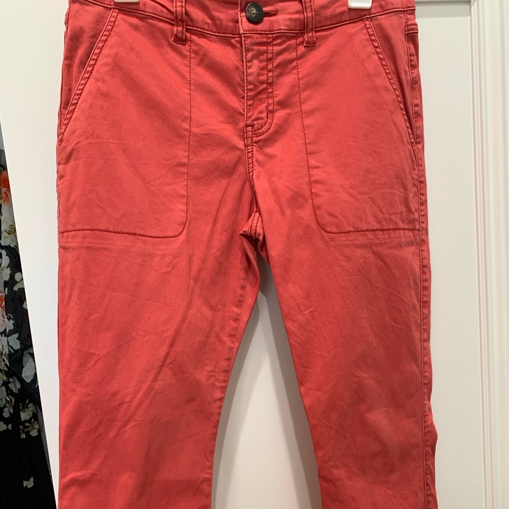 Red Casual Cabi Pants
